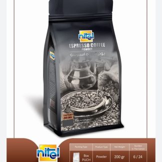 پودر قهوه اسپرسو نیتل – باکس پاچ ۲۰۰ گرم