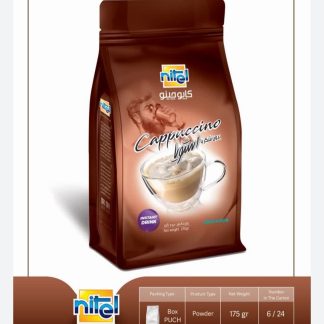 کاپوچینو رژیمی نیتل (با استویا) – باکس پاچ ۱۷۵ گرم
